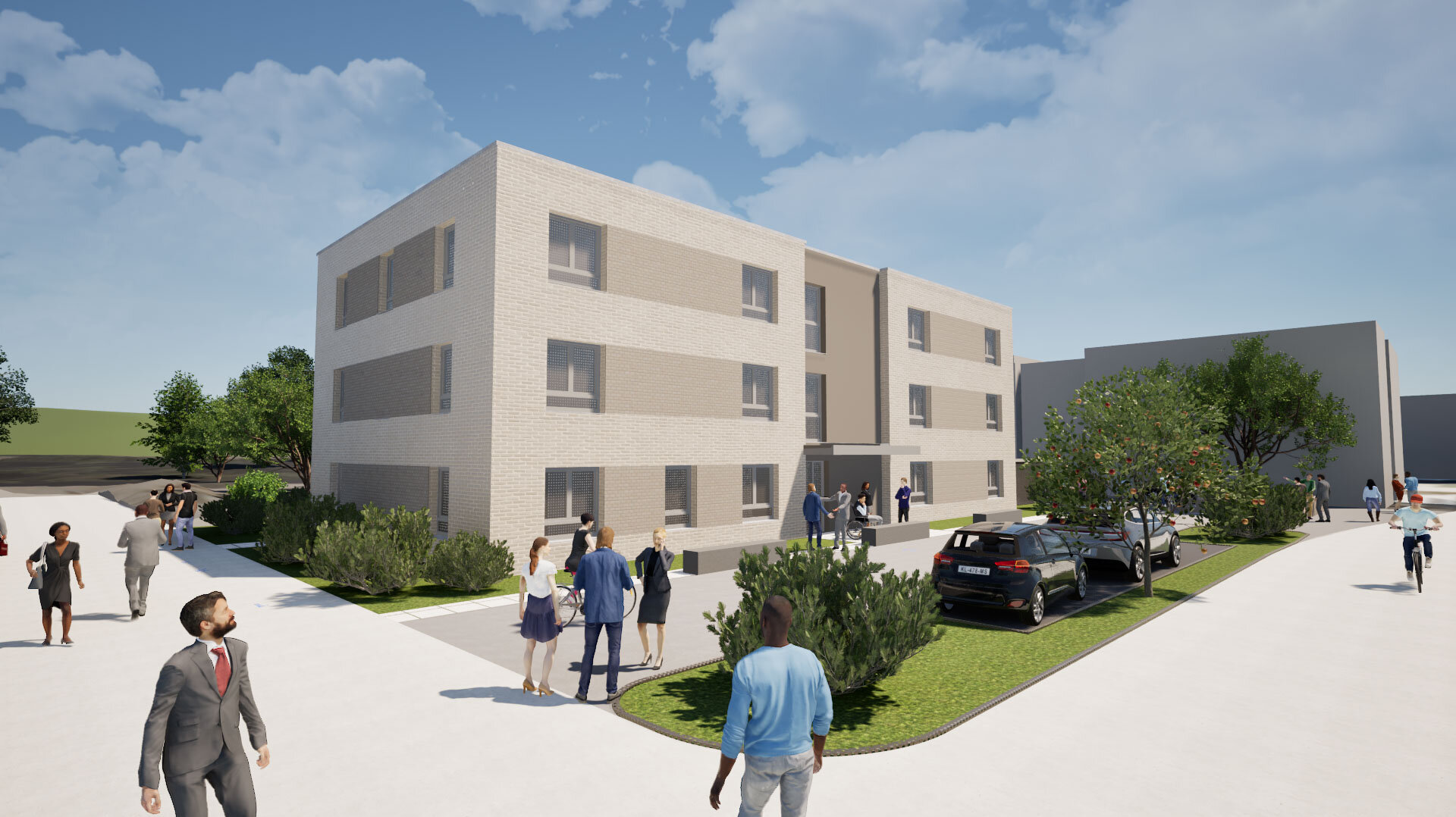 Neubau einer besonderen Wohnform in Wiesloch