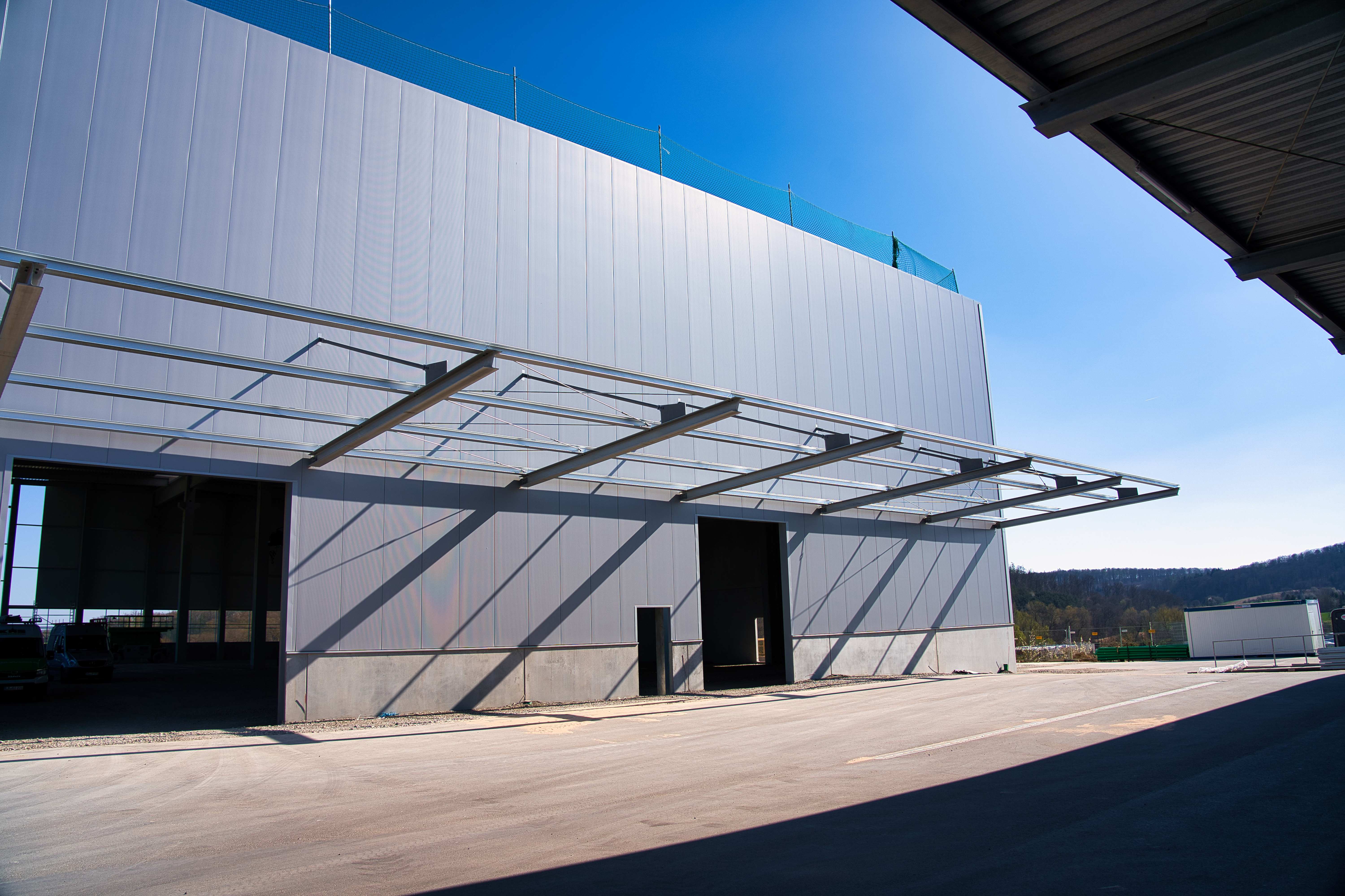 Gebhardt Intralogistics Bauabschnitt III in Sinsheim